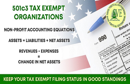 Non-profit accounting and taxes
